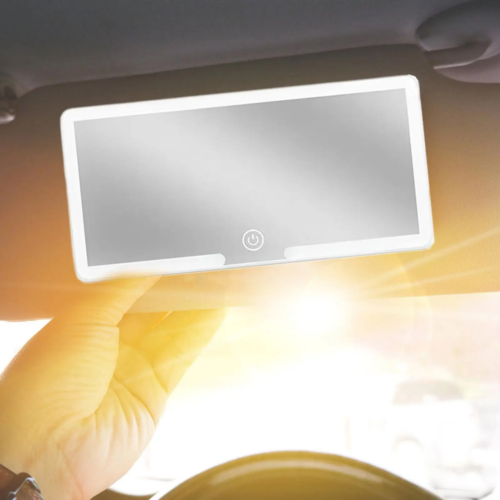 차량용 LED 메이크업 거울, 일반 선 바이저, 화장대 거울