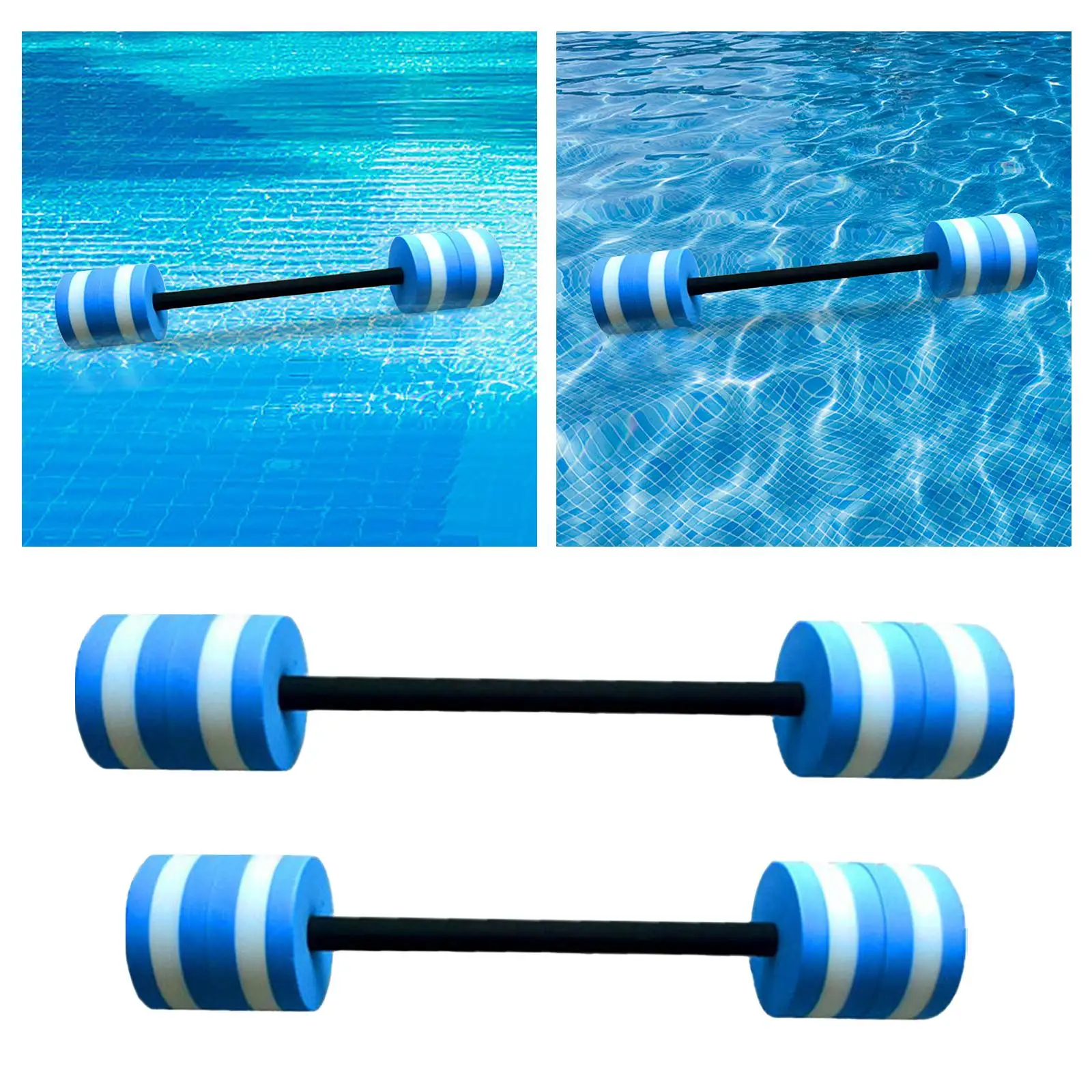 Water Weight Water Dumbbell for Pool Water Aerobics Workouts, Swimming Pool