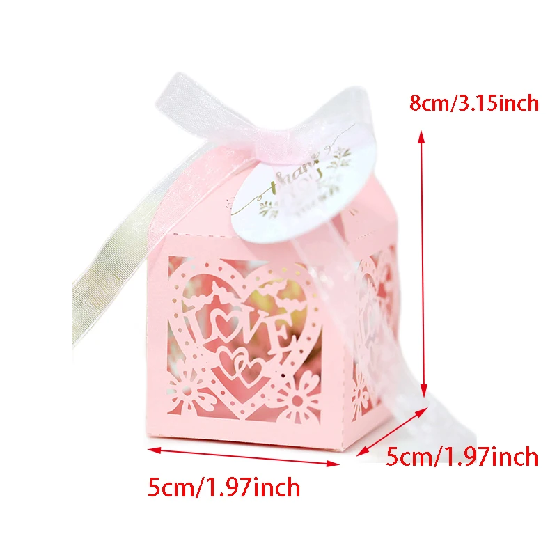 2 Inch 5x5x5cm Clear Favor Plastic Candy Gift Packaging PVC Box  Manufacturers