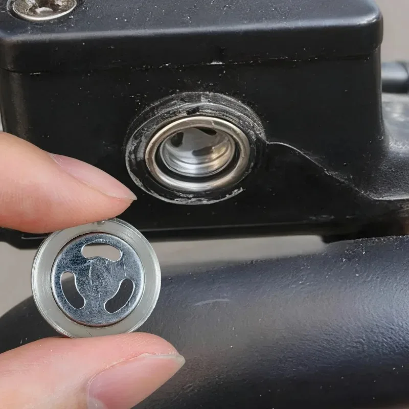 Motorcycle 10/12/14/18mm Master Cylinder Brake Pump Oil Window Mirror Sight Glass Gasket for Honda KTM Kawasaki BWM Yamaha T700