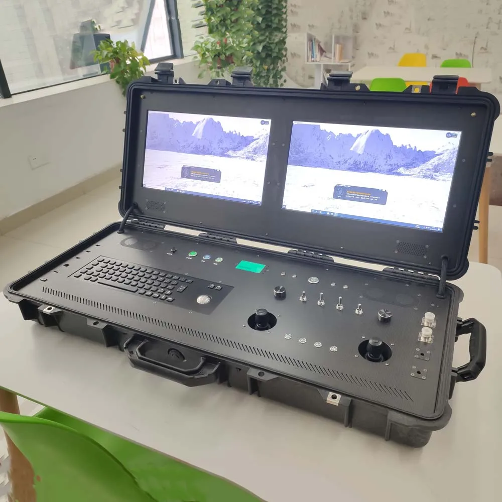 UAV Ground Control Station (GCS) Portable Rugged Drone Ground Unmanned Long Distance Remote control 9 S0e3ef32ff2d74a9e945934c1cdc7cabby UAV Ground Control Station (GCS) Portable Rugged Drone Ground Unmanned Long Distance Remote control
