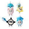 Eggy Party-Pull Reel Plushie Keychain Plush Doll Pendant Toy Cute Portable Pendant Genuine Game Peripheral 1