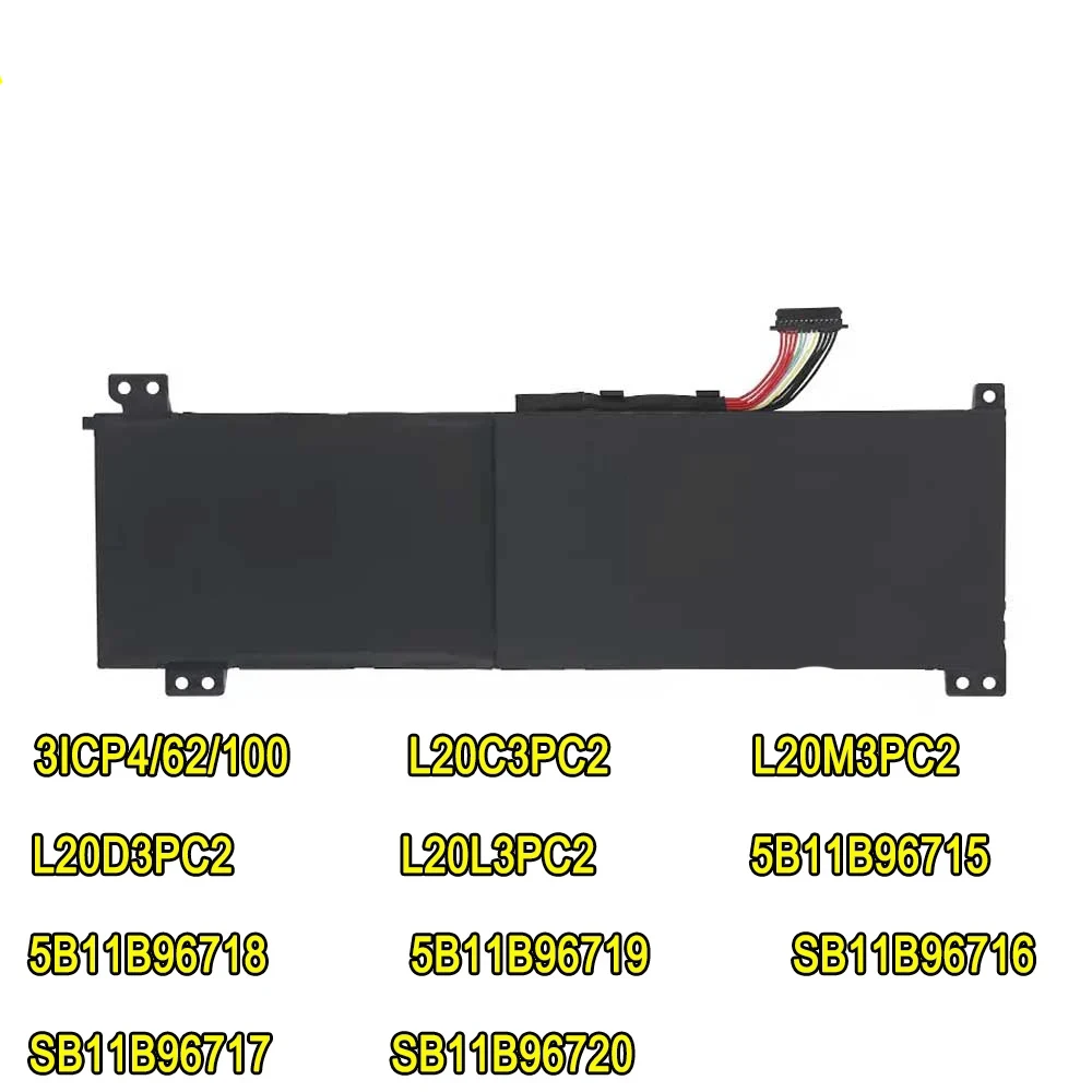 Bateria do Portátil para Lenovo Ideapad Gaming 15ach6 15ihu6 82k1 82k2 L20l3pc2 L20d3pc2 45wh Novo - Imagem 3
