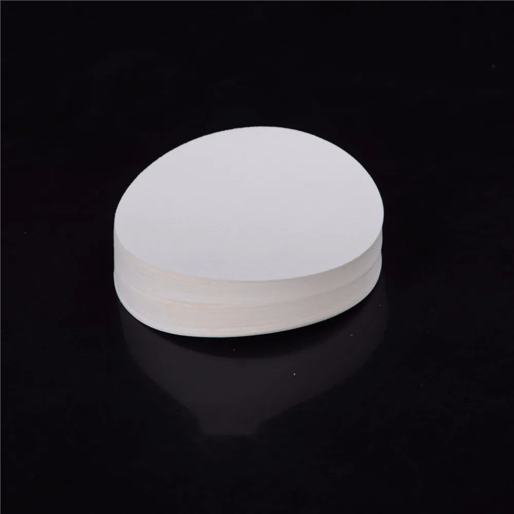 100PCS/bag 9cm Laboratory filter paper Circular Qualitative filter paper medium speed Funnel
