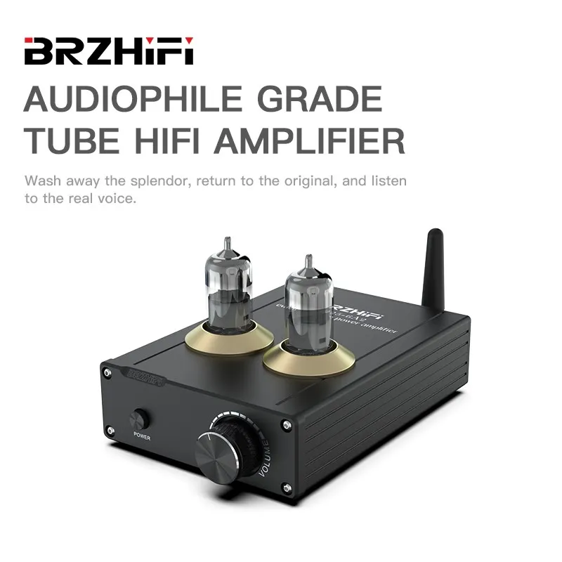 BRZHIFI Audio Tube Amplifier Audiophilegrade HiFi Bluetooth 5.0 Tube