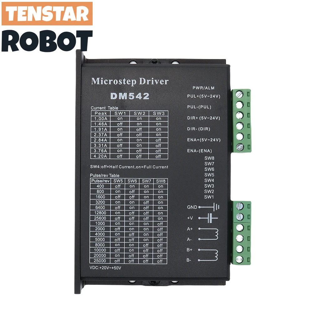 Stepper Motor Driver DM542 DM556 For 42 57 Stepper Motor