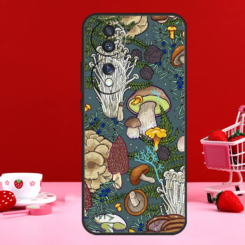 Mushroom Forest Protective Phone Case Cover