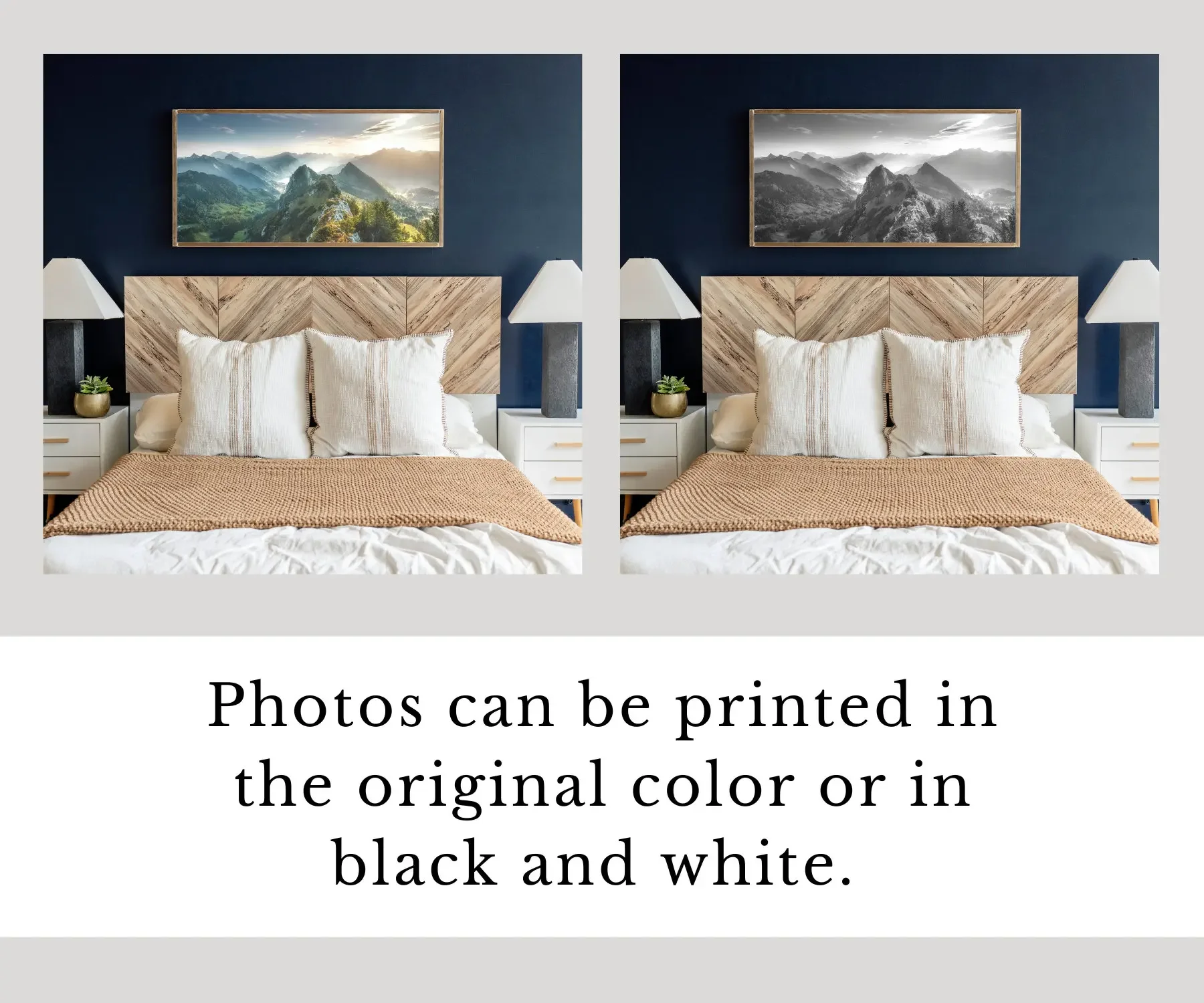 Custom Painting Canvas for Photos Print Wedding Family Art