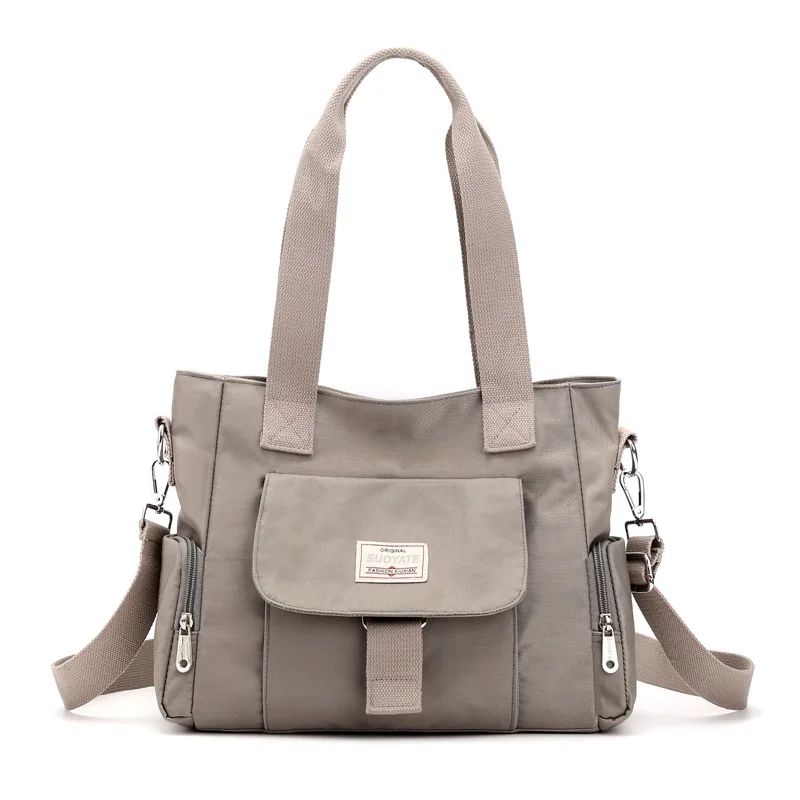2022 New Women's Handbags Multi-layered Lightweight One-shoulder Messenger Bag Oxford Cloth Large-capacity Women's Handbag 