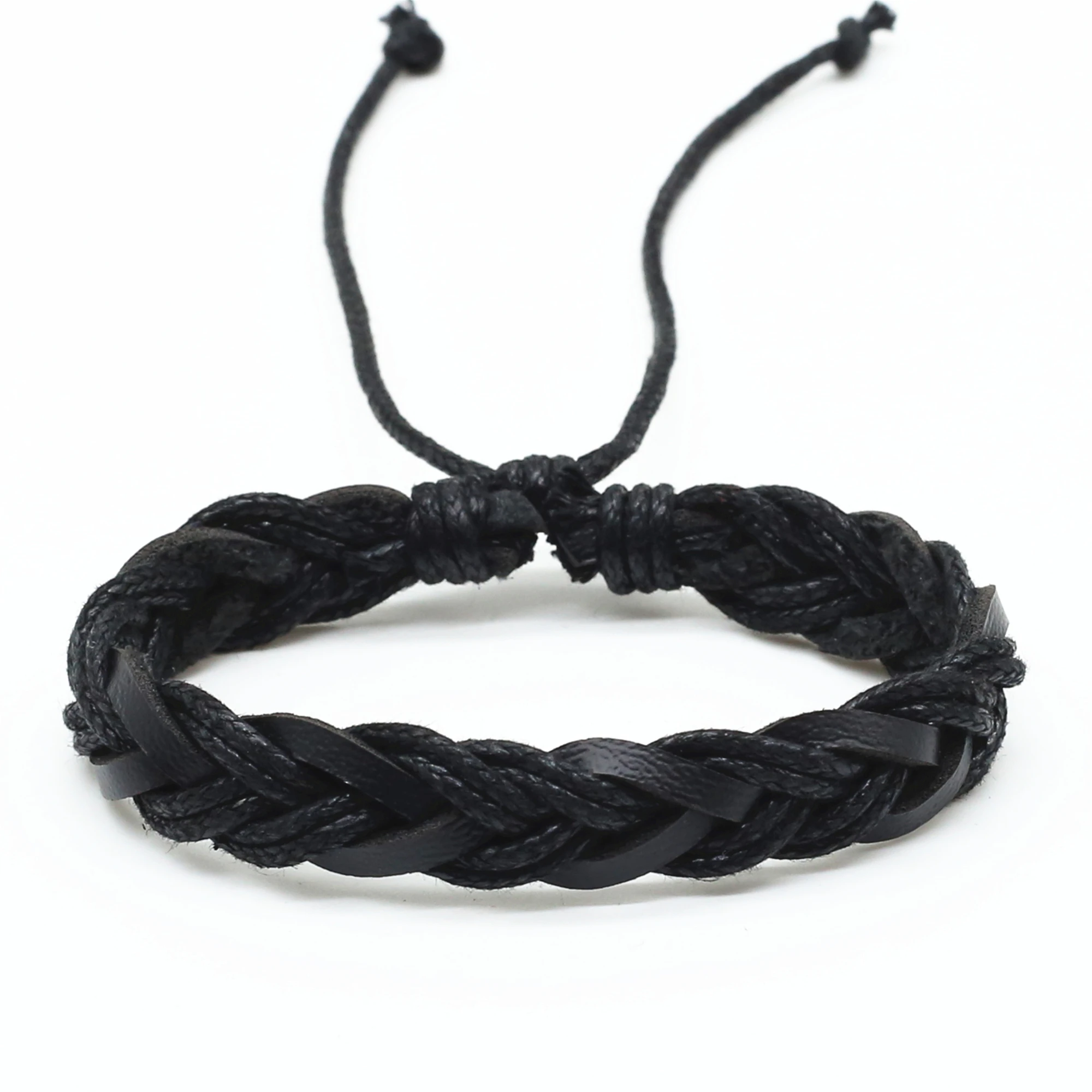 WESTBULL 남자 팔찌 블랙 브라운 가죽 꼰 캐주얼 팔찌 여성 랩 팔찌 Boho Homme 남성 쥬얼리