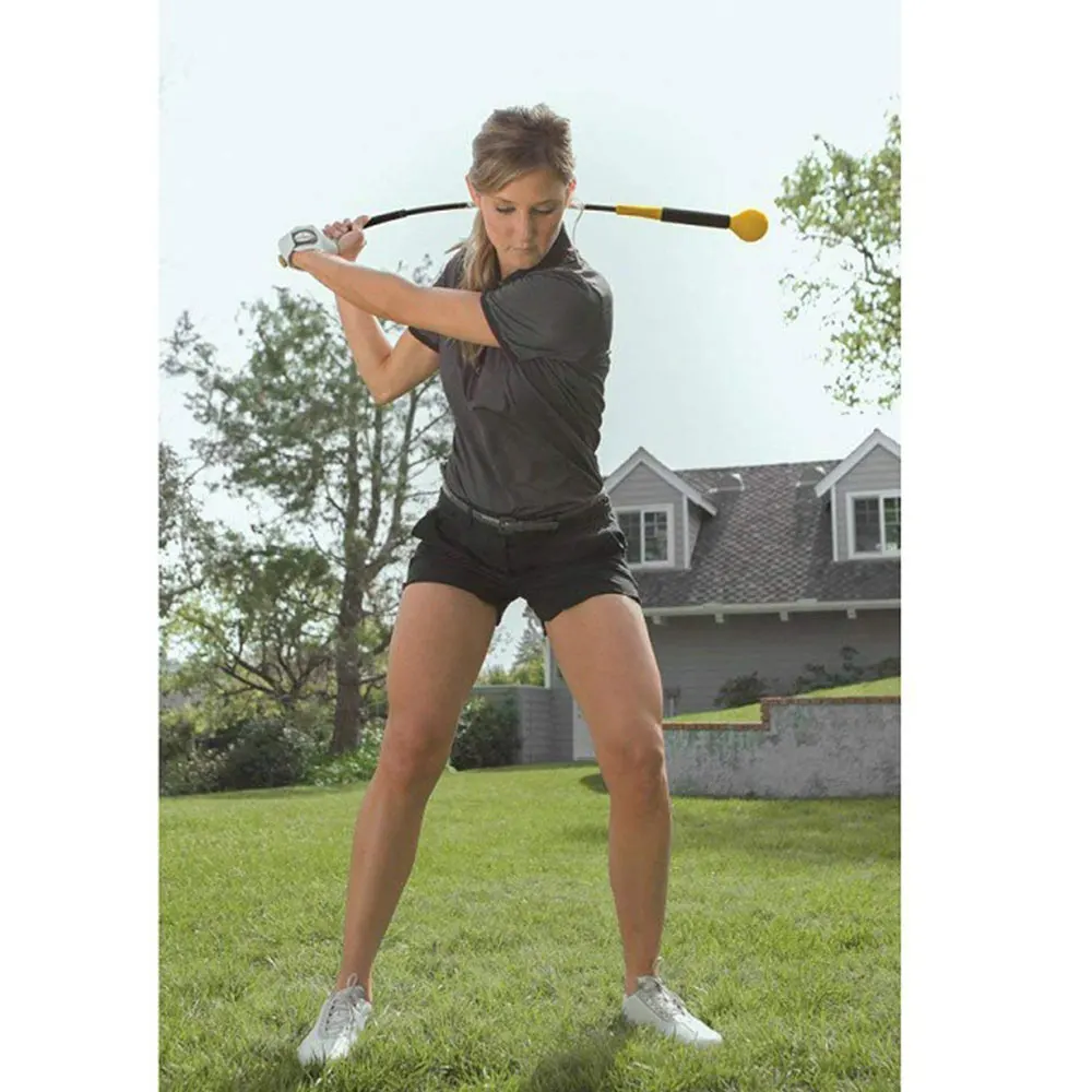 

Golf Swing Trainer Training Aid Swing Trainer Golf Warm-Up Stick Beginner Gesture Alignment Golf Swing Practice Club