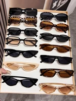 [Pc de qualité] 8 pièces/14 pièces ensemble de lunettes de mode mixte pour femmes/noir chic, écaille de tortue et monture léopard/un cadeau parfait pour la famille 3