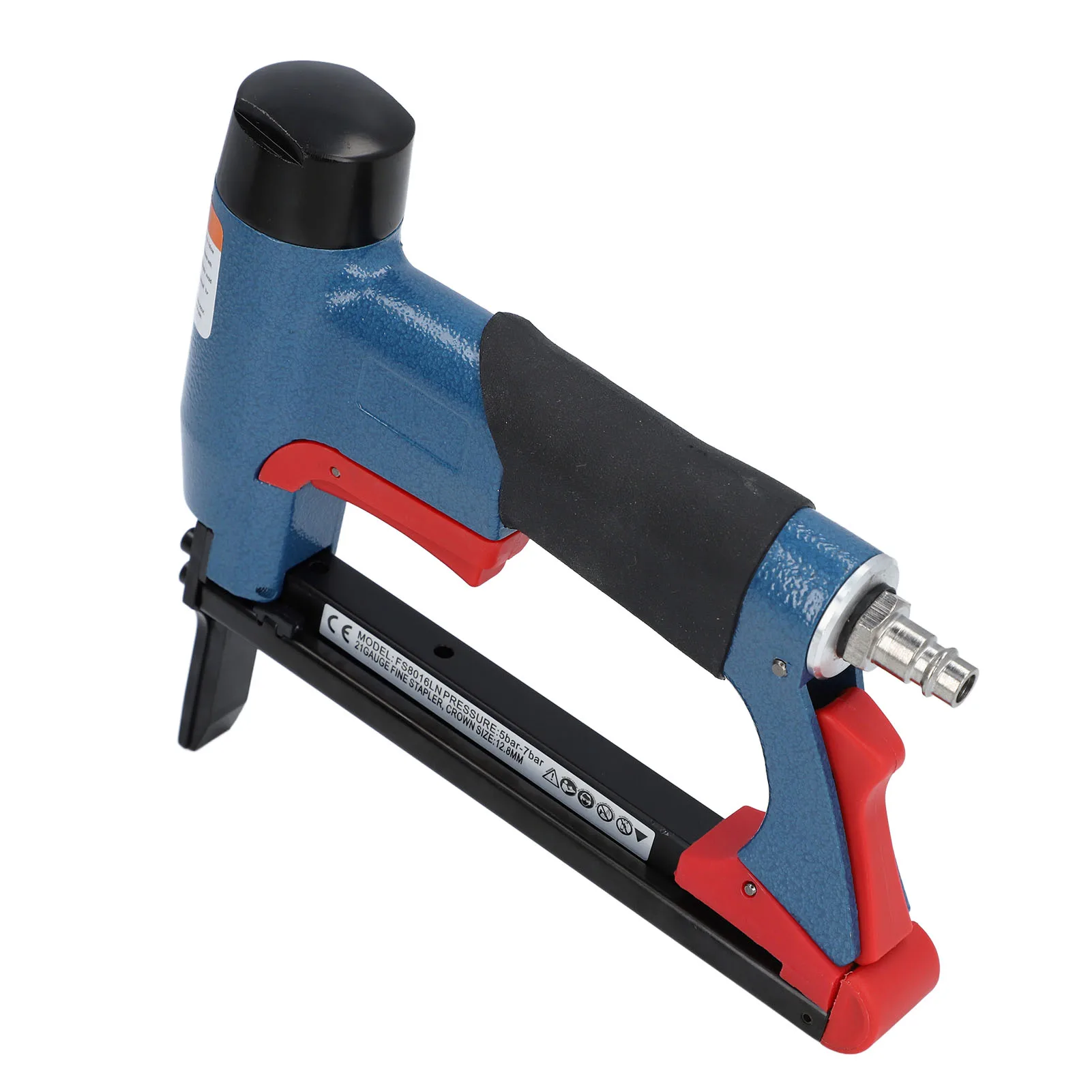 공압 스테이플 건 21 게이지 1/4-5/8인치 140 스테이플 적재 용량 목공용 에어 스테이플러