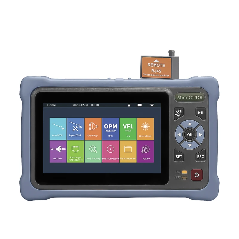

MINI Multifunctional Optical Time Domain Reflectometer 4302R with Vfl 60km 26dB/24dB 1310/1550nm Gpon NK4000D Otdr