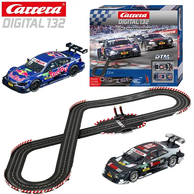 Carrera Slot Car Digital132 Set 30031 Retro Grand Prix / 30180 DTM