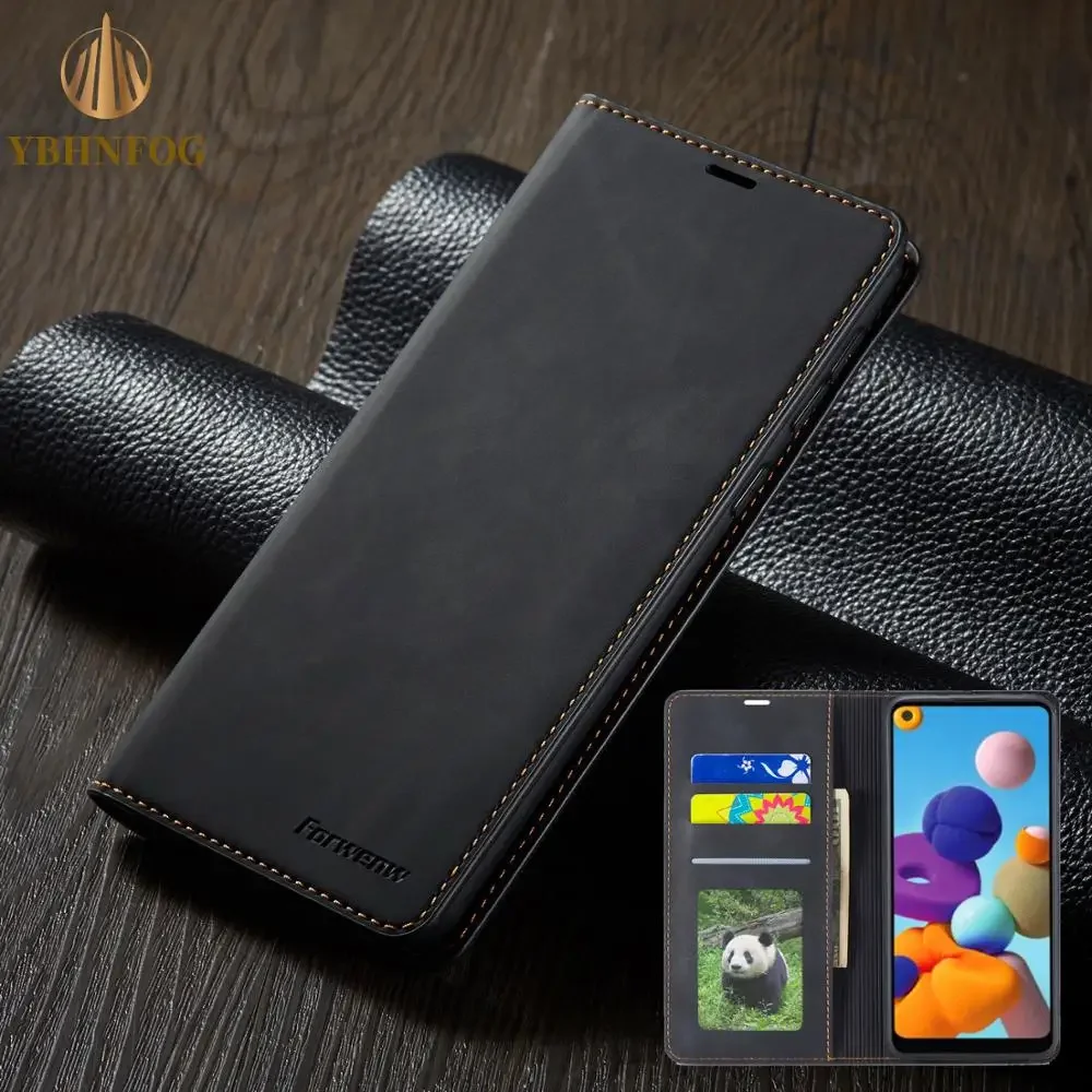 

Wallet Case For Samsung Galaxy Note 9 10 Plus 20 Ultra A6 A7 A8 J4 J6 Plus 2018 A01 A02S A03S A04E A05S Leather Flip Stand Cover