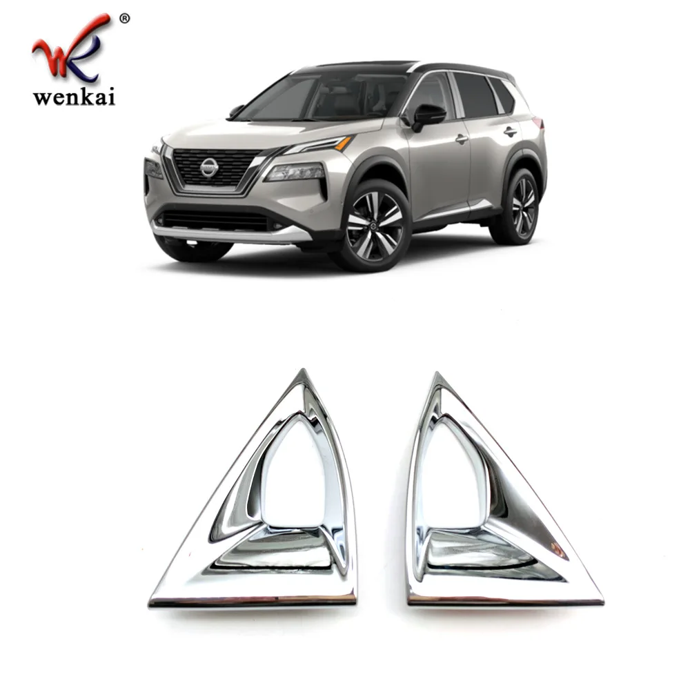 

Противотуманная фара на передний бампер для Nissan X-trail T33 Rogue 2021 2022 с гальваническим покрытием и яркой рамкой