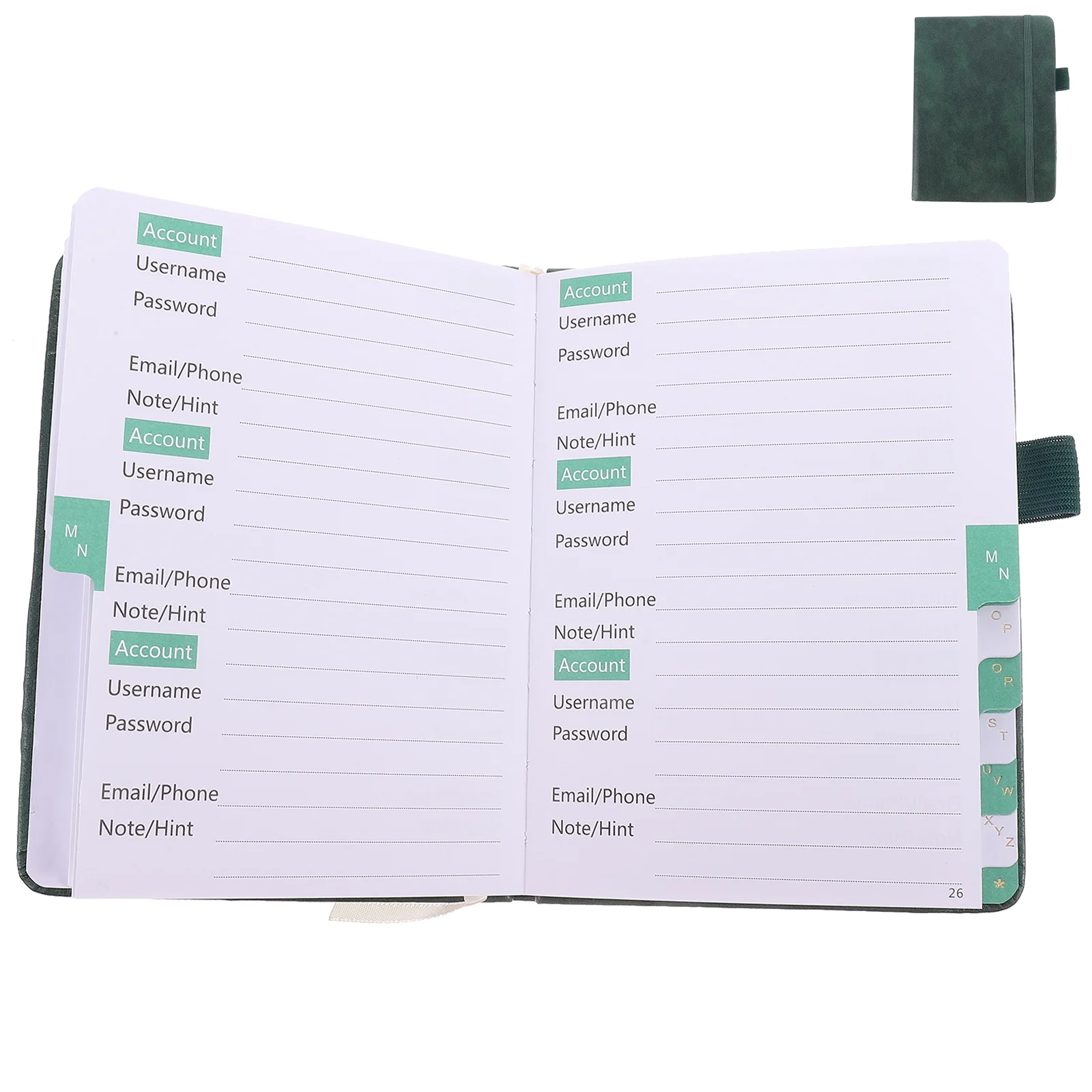 Contact Book Mini Address Book Small Address Organizer Phone Book for Addresses