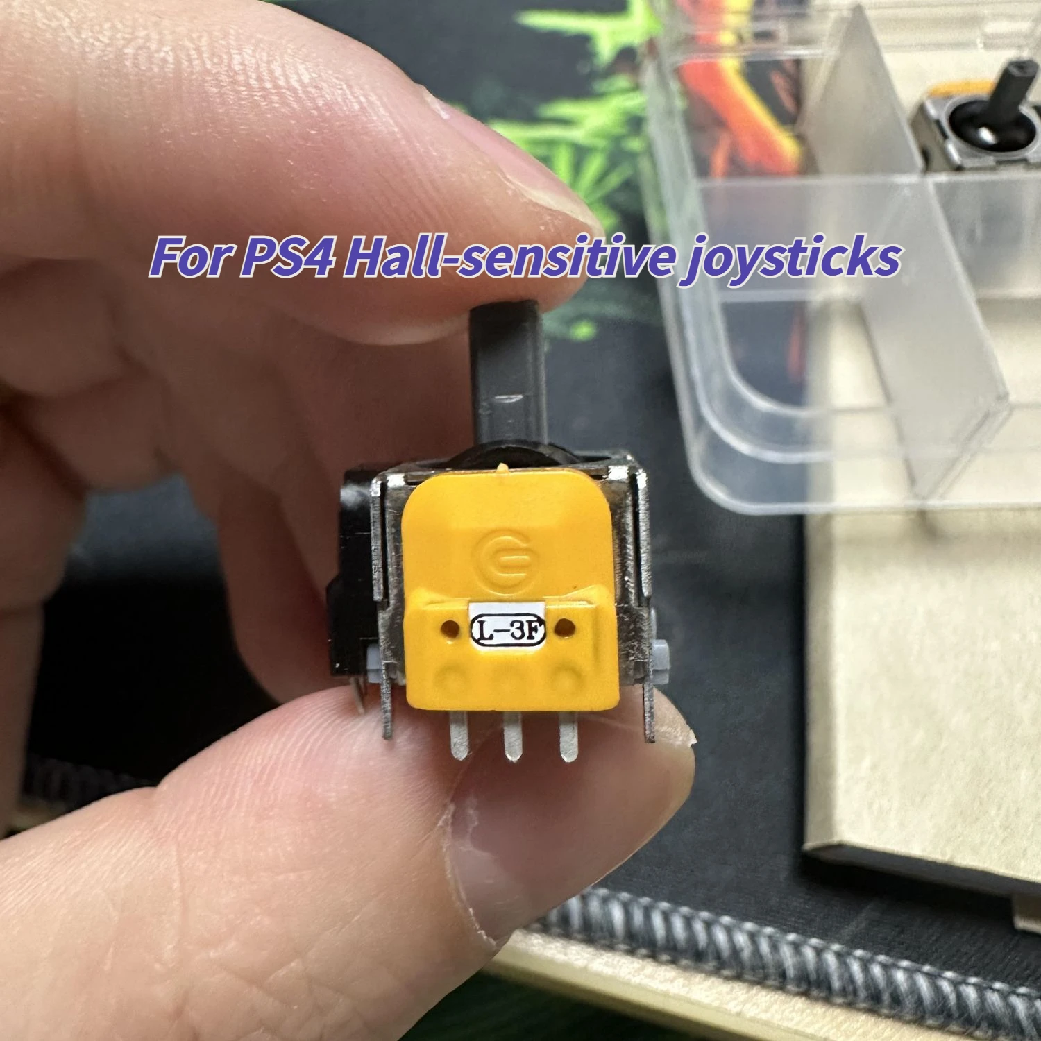 Hall joystick for PS4 10pcs Hall electromagnetic joystick 10 million life game console handle rocker No Drift