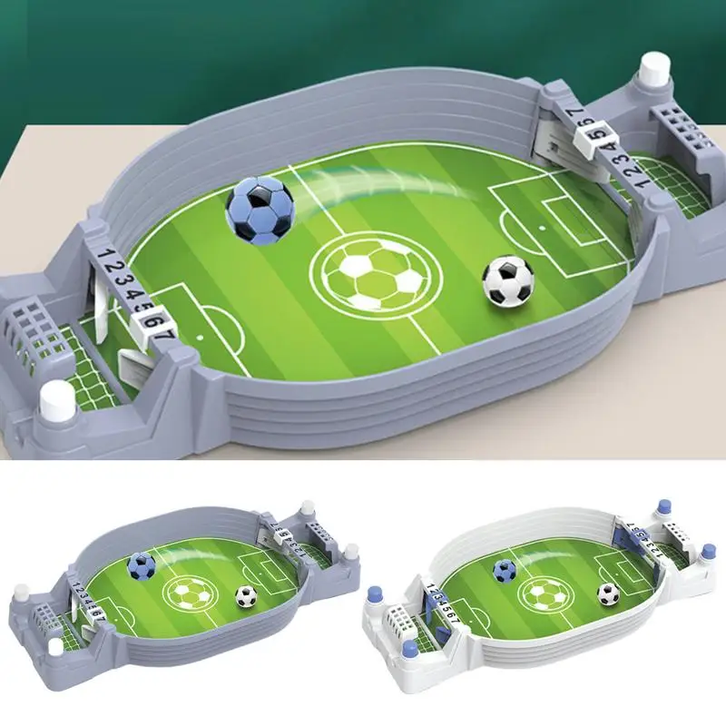 Table Football game Interactive Parent Child Desktop Pinball Sport Board Game Soccer Game Educational toy for kids birthday gift kids mini competitive soccer football field desktop interactive game puzzle toy