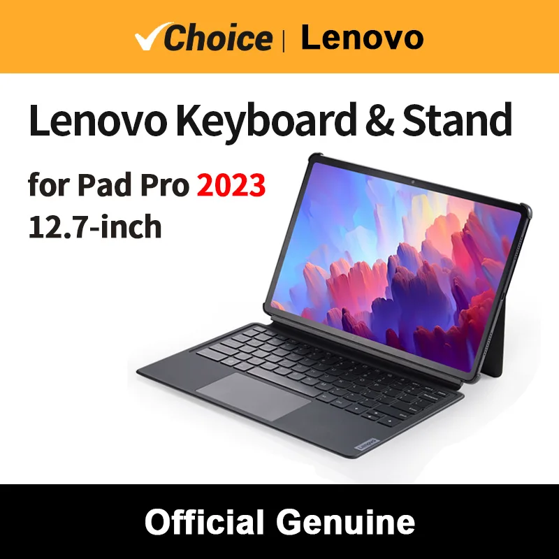 Lenovo Magnetic Keyboard and Stand for Xiaoxin Pad Pro 12.7-inch for Lenovo Qitian K12 Magnetic Pairing Pen Slot tablet keyboard