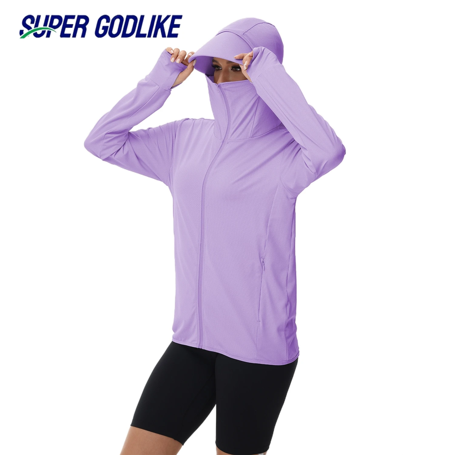 High-End Fashion Anti-UV Hooded Sun Protection Jacket-Summer UV Protection Skin Clothing for Men & Women Rash Guard