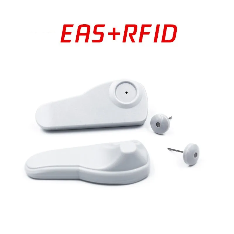 100 Pieces EAS+RFID Retail Store Clothing Specialty Store Inventory Tracking Inventory Anti theft Electronic Tags