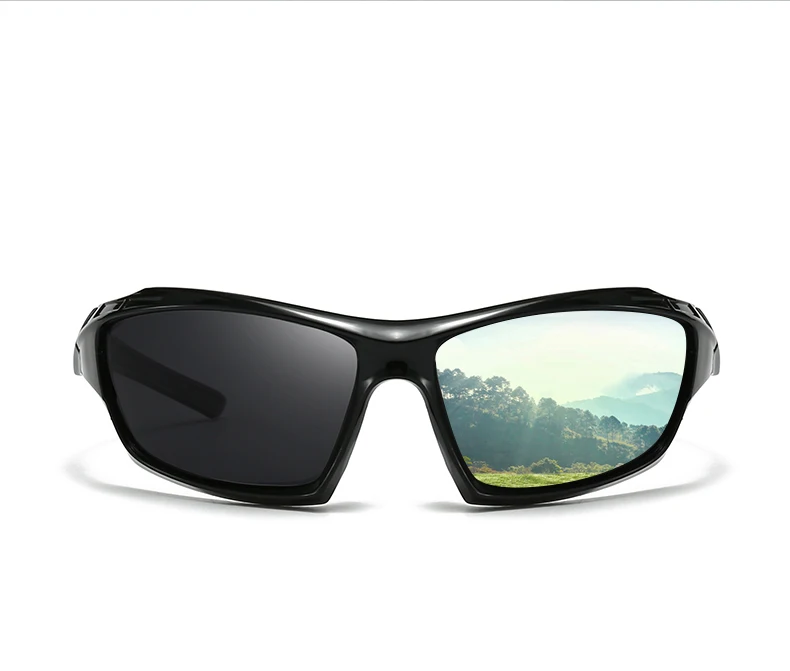 Polarisierte, winddichte, farbwechselnde Sport-Sonnenbrille für Herren und Damen, Spritzwassergeschützte Bergsteiger-Outdoor-Brille 3253 – Detail 4