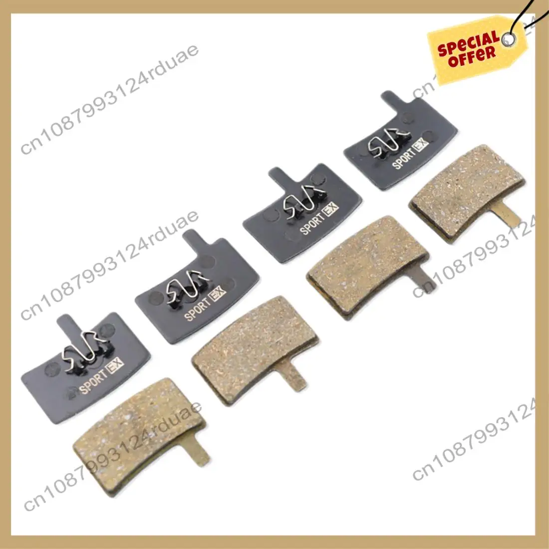 A75T 4 쌍 Hayes Stroker Trail, Stroker Carbon, Stroker Gram Caliper, Sport EX 클래스 용 자전거 디스크 브레이크 패드