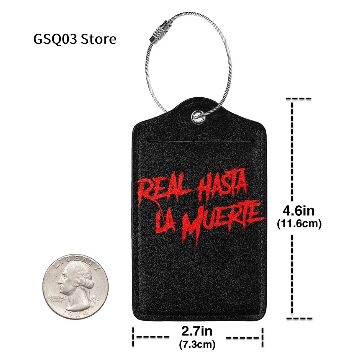 Рисунок 4 - Бирки для багажа Real Hasta La мертвые для чемоданов