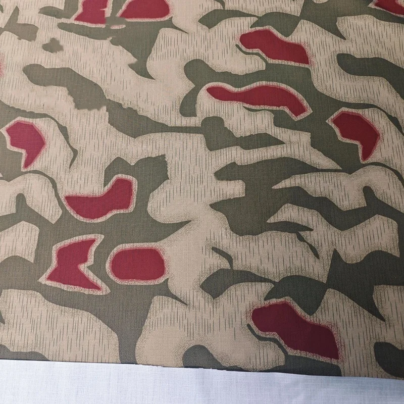 West German BGS Sumpftarn Camouflage Fabric Nylon Cotton Swamp Pattern Ripstop Durable Cloth Tactical Uniform Hat DIY Material 4