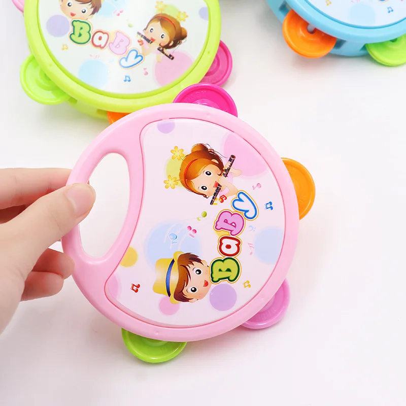 Children Hand Drumming Plastic Early Education Puzzle Musical Instrument Toys Parent-child Interaction Sound Cognition TMZ 5
