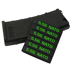 6 Pcs Magazine Marking Band for 7.62x39 5.56 Nato 7.62x51 22 LR Magazine Marking Rubber Band Muti-Colors Multiple Styles