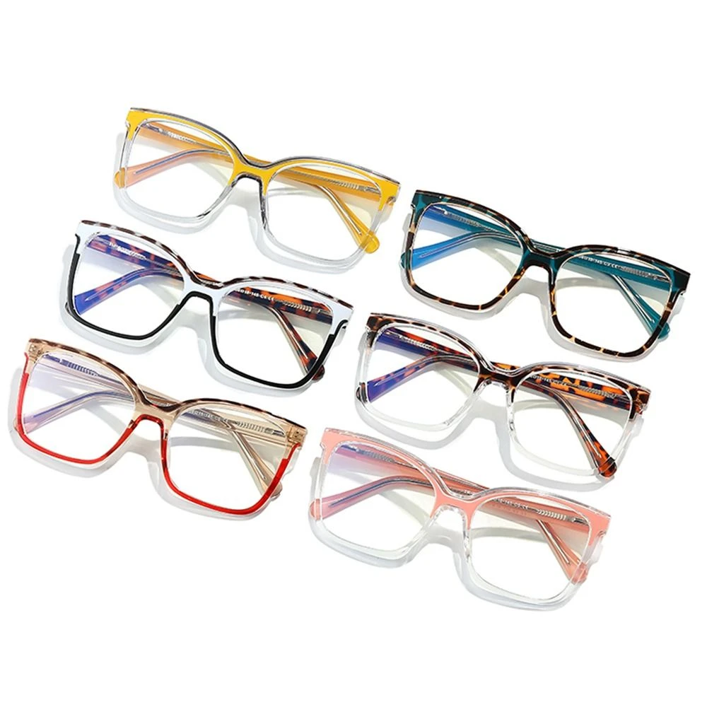 Anti Glare & UV Blue Light Blocking Glasses TR Frame Blue Light Glasses Non Prescription Frames