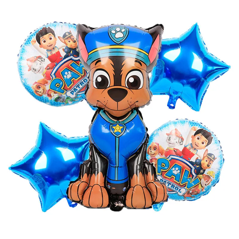 Paw Patrol Geburtstagsdekoration Skye Geburtstagsdekorationen Set Luftballons Hintergrund Teller Tassen Paw Patrol Geburtstagsparty Gastgeschenke Geschenk – Detail 32