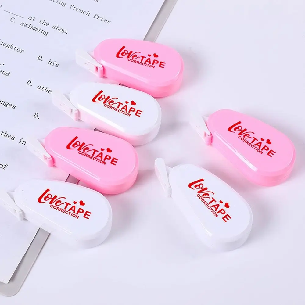 Creative Cute Office School Supplies Creative Stationery Correcting Tool Adhesive Tape Correction Tape Transparent Blank