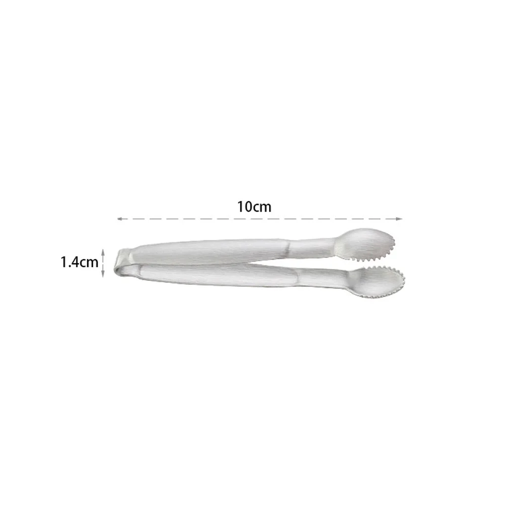 Stainless Steel Party Bread Tea Dessert Bar Utensil Kitchen Accessories Food Serving Clip Ice Tongs Cube Sugar Tongs