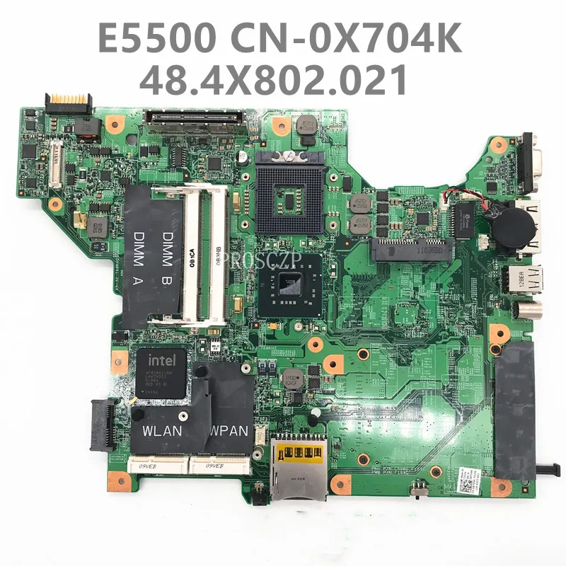 

CN-0X704K 0X704K X704K Mainboard For DELL Latitude E5500 Laptop Motherboard 07238-2 48.4X802.021 100% Full Tested Working Well