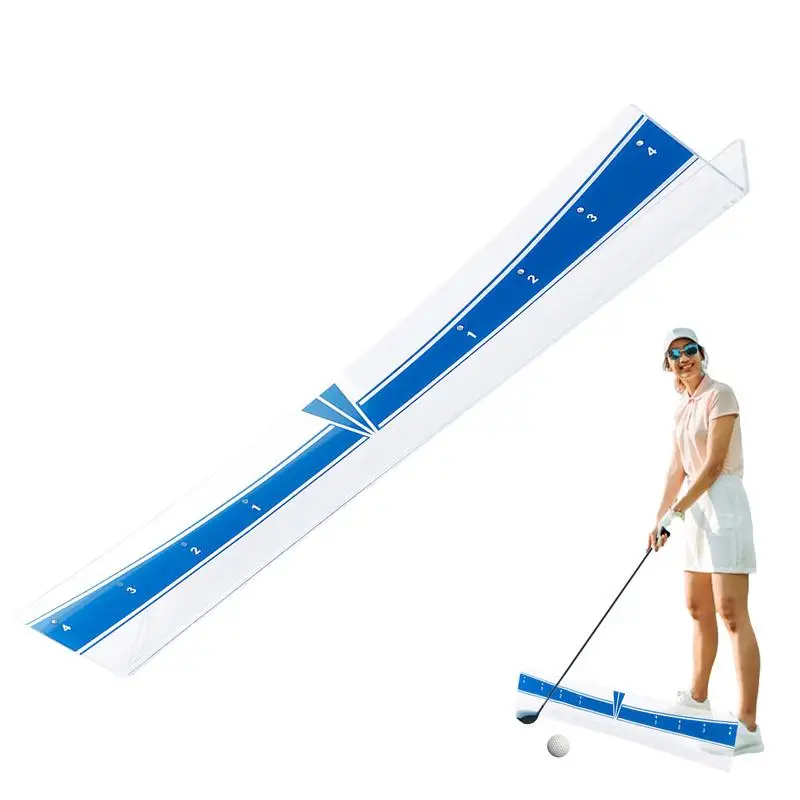 

Putting Track Putting Trainer Adjustable And Portable Putting Tutor Training Aid Lightweight Golf Trainer Golf Accessories Gift