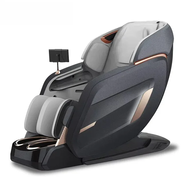 Alternative view of Electric Massage Chair Full Body 4D Zero Gravity Therapy Foot Roller Massage Chairs Touch Recliner Massage Chair With Heat