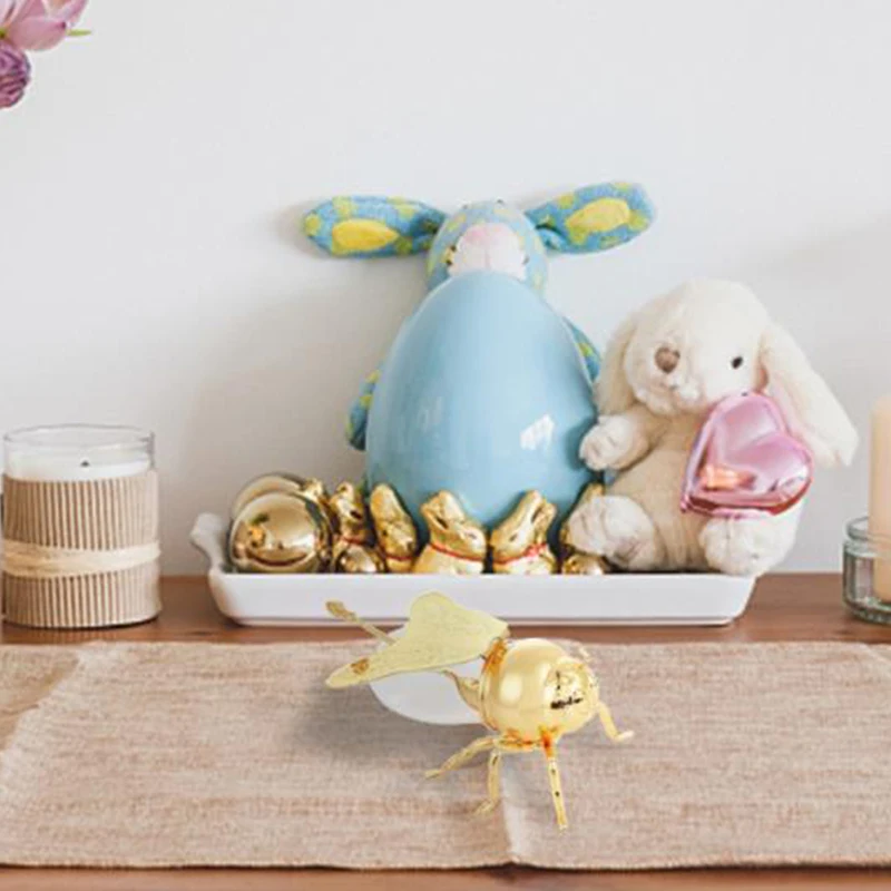 Luxurious Bee Honey Pot Honey Storage Jar Decorative Ornament Bee Jar Transparent Seasoning Kitchen Spice With Spoon
