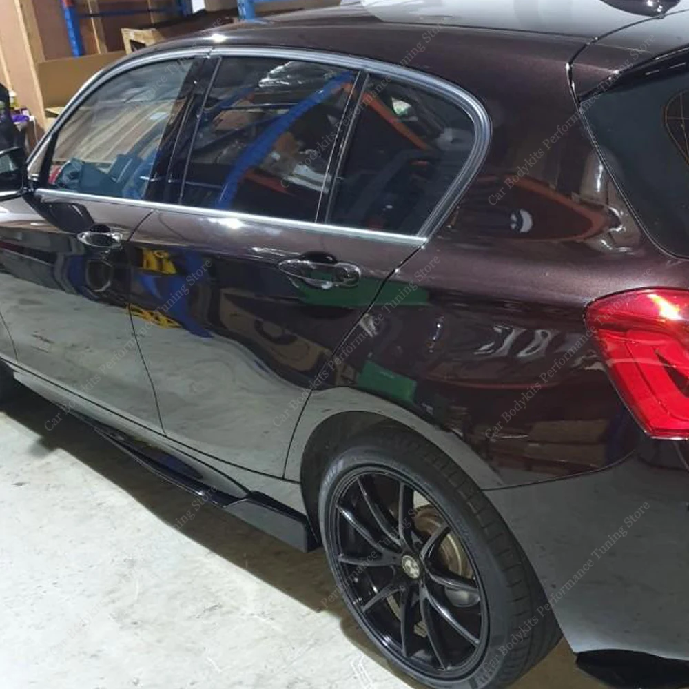 Minigonne Laterali Extension Rocker Panels Lip Splitter Per Bmw F20 F21 116D 118I 118D 120I 120D M140I M135I 2011-2019 Bodykit Tuning