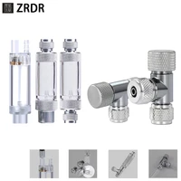 ZRDR aquarium Check Valve-Regulator Diffuser Reactor Single-Head or Dual-Head Aquarium CO2 Bubble Counter Air Pump Accessories 1