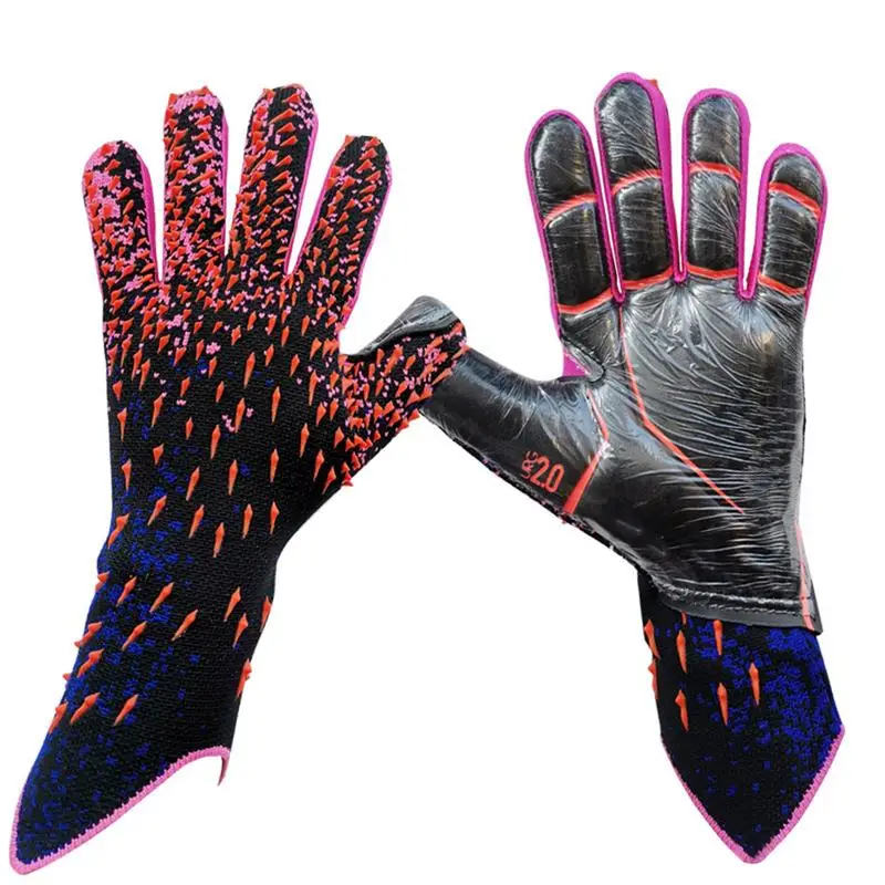 

New Latex Football Goalkeeper Gloves Thickened Football Professional Protection Adults Teenager Goalkeeper Soccer Goalie Gloves