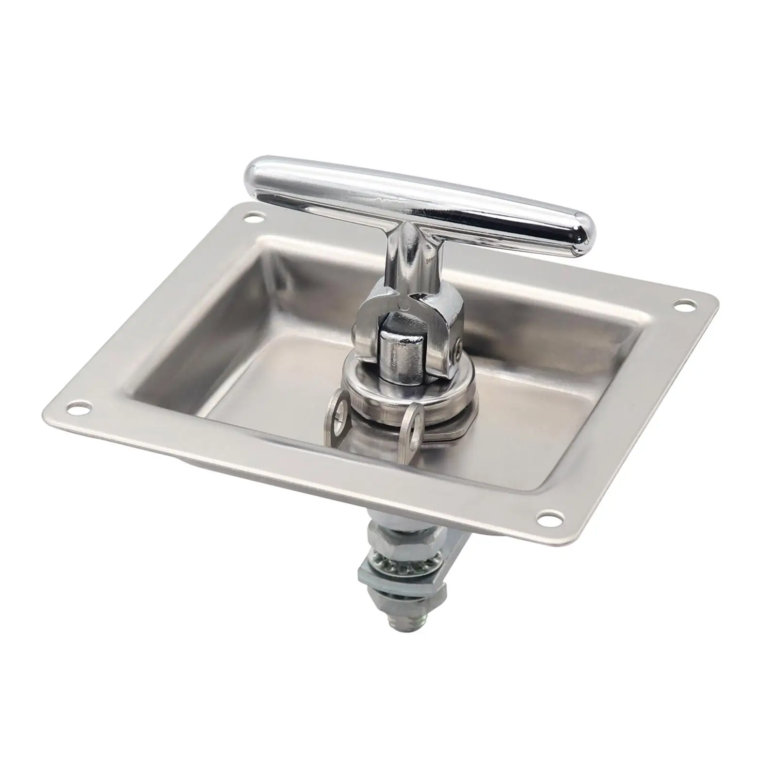 

Truck Folding T Latch Handle Lock T Type Lock Latch for RV Truck Camper