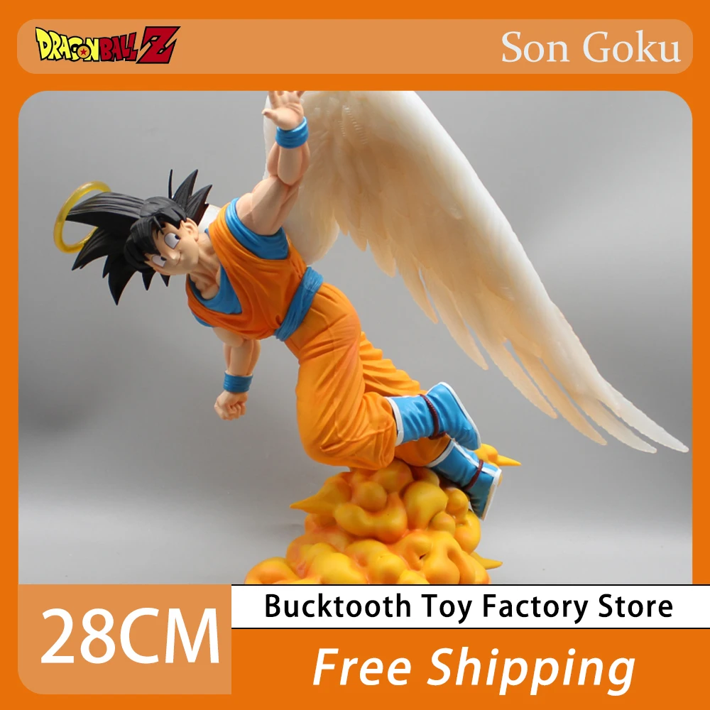 

28cm Dragon Ball Anime Figure Son Goku Figurine Pvc Gk Statue Figurine Model Doll Ornament Collection Room Decora Desk Toys Gift