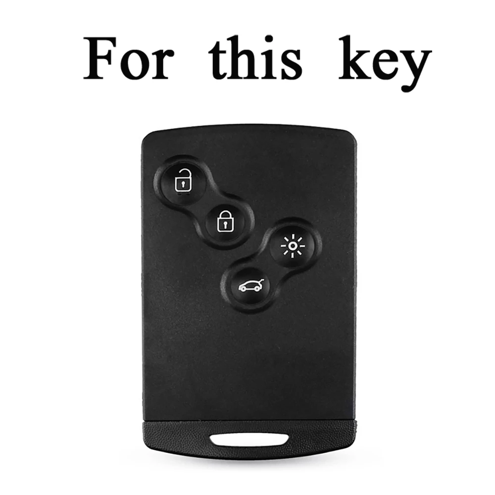Premium TPU Car Key Case Cover with Keychain - Sleek and Durable Design