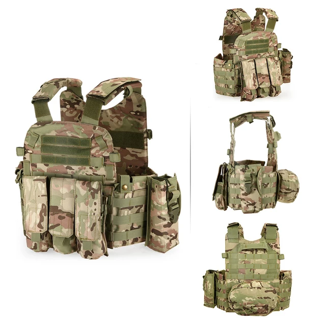 600D Oxford Cloth Plate Carrier Tactical Vest Outdoor Hunting