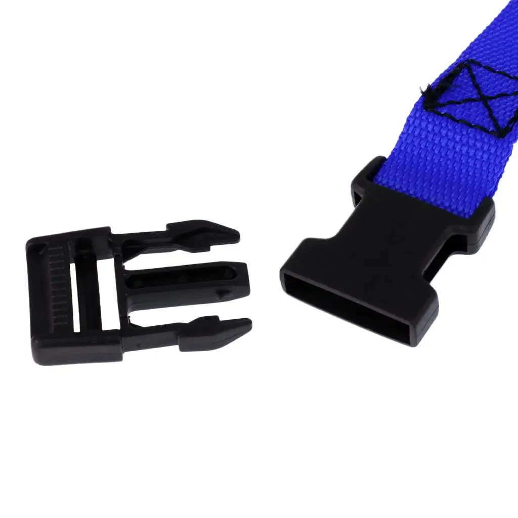 버클이 있는 골프 트롤리 스트랩, 여행 골프 스포츠용 수하물 스트랩, 파란색, 2X 2