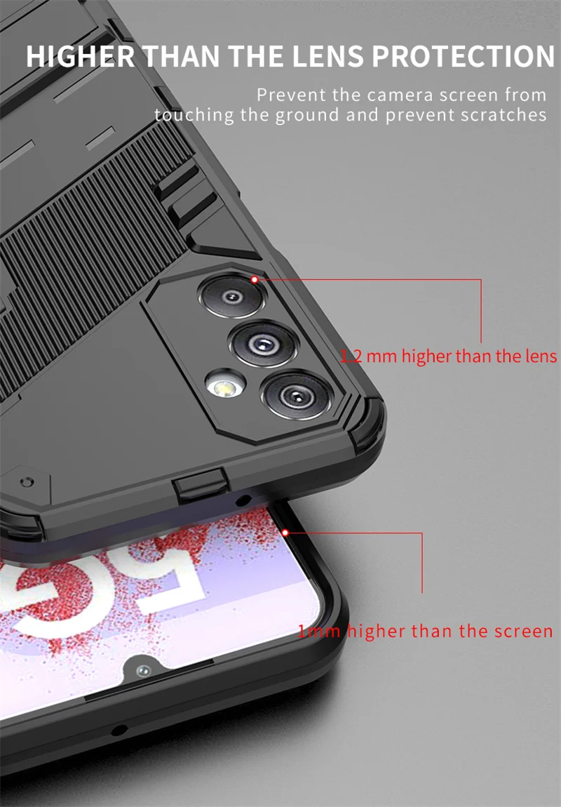 Magnetic Armor Phone Case for Samsung Galaxy M34 M54 M14 F14 A35 A55 A15 5G A05 A05S 4G Shockproof Stand Protection Back Cover S0e433fb5841b4429ae286a1c0953ca82B
